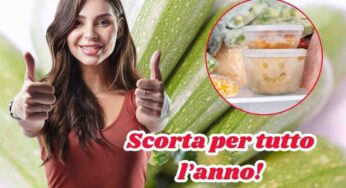 Da quando congelo le zucchine così, le ho fresche e pronte tutto l’anno: risparmio ed ho tutto a portata di mano