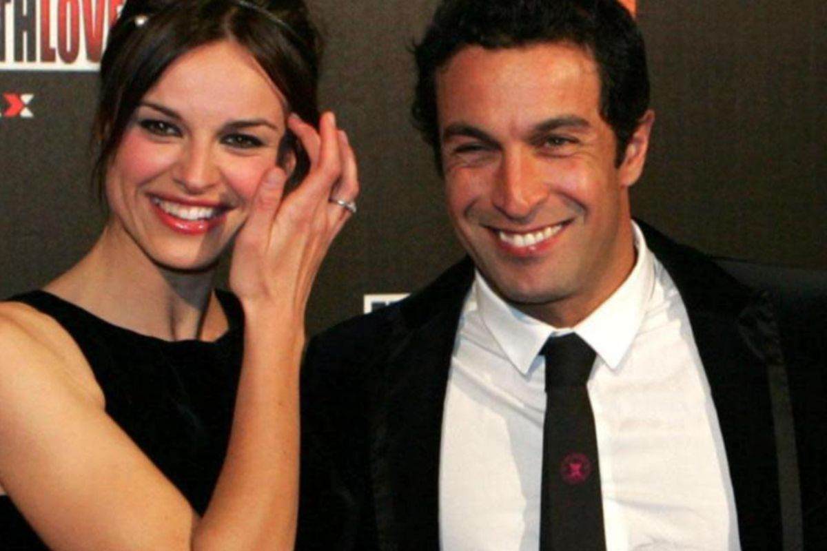 Pietro Taricone e la compagna Kasia Smutniak